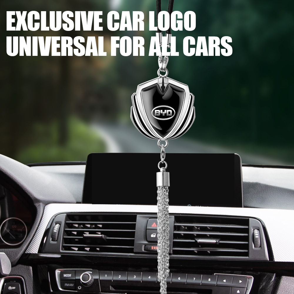 Car Accessories Mirror Hanging - Auto Achteruitkijkspiegel Hangers Auto Embleem Opknoping