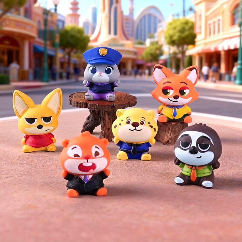 Car Accessories Etsy - Zootopia harsfiguurtje, kleine auto dashboard decoratie,