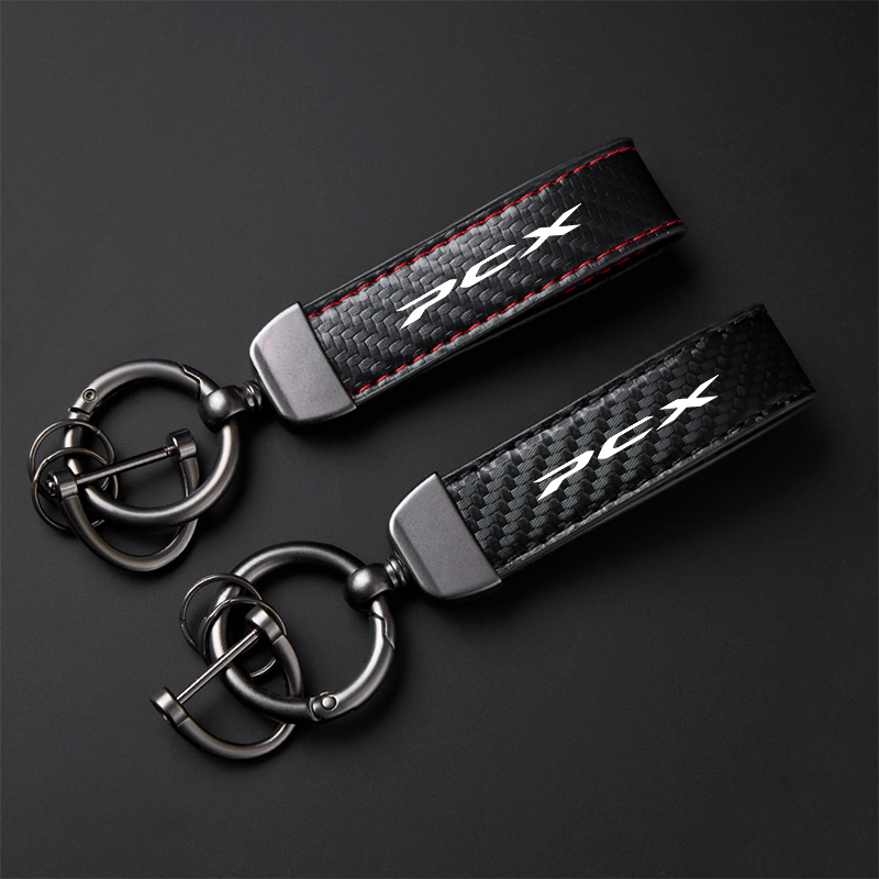 Car Accessories Honda - Hoogwaardige lederen motorfiets sleutelhanger houder sleutelhanger
