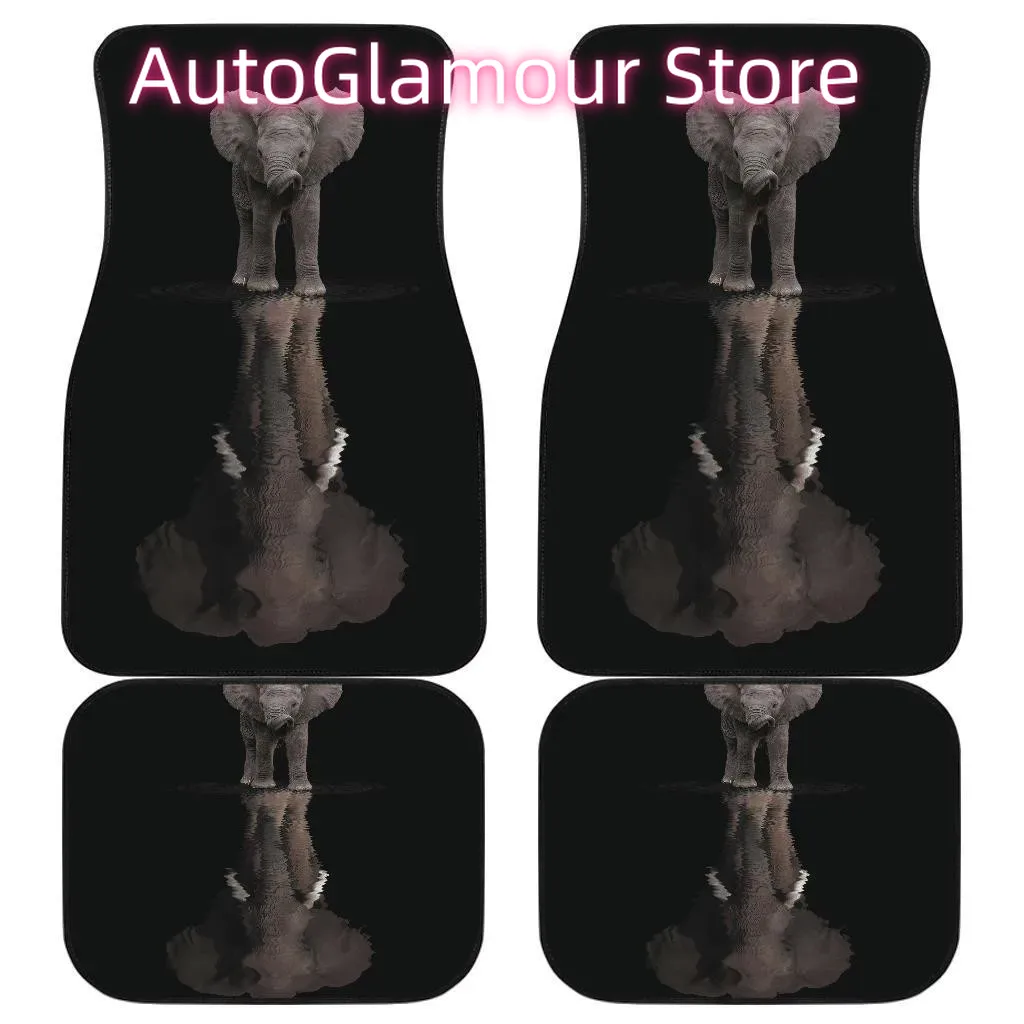 Car Accessories Amazon - Olifant Amazon Forest in zwart thema