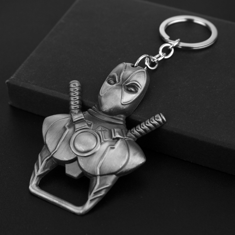 Car Accessories For Women - Deadpool sleutelhanger Trendy gepersonaliseerde sleutelhanger flesopener