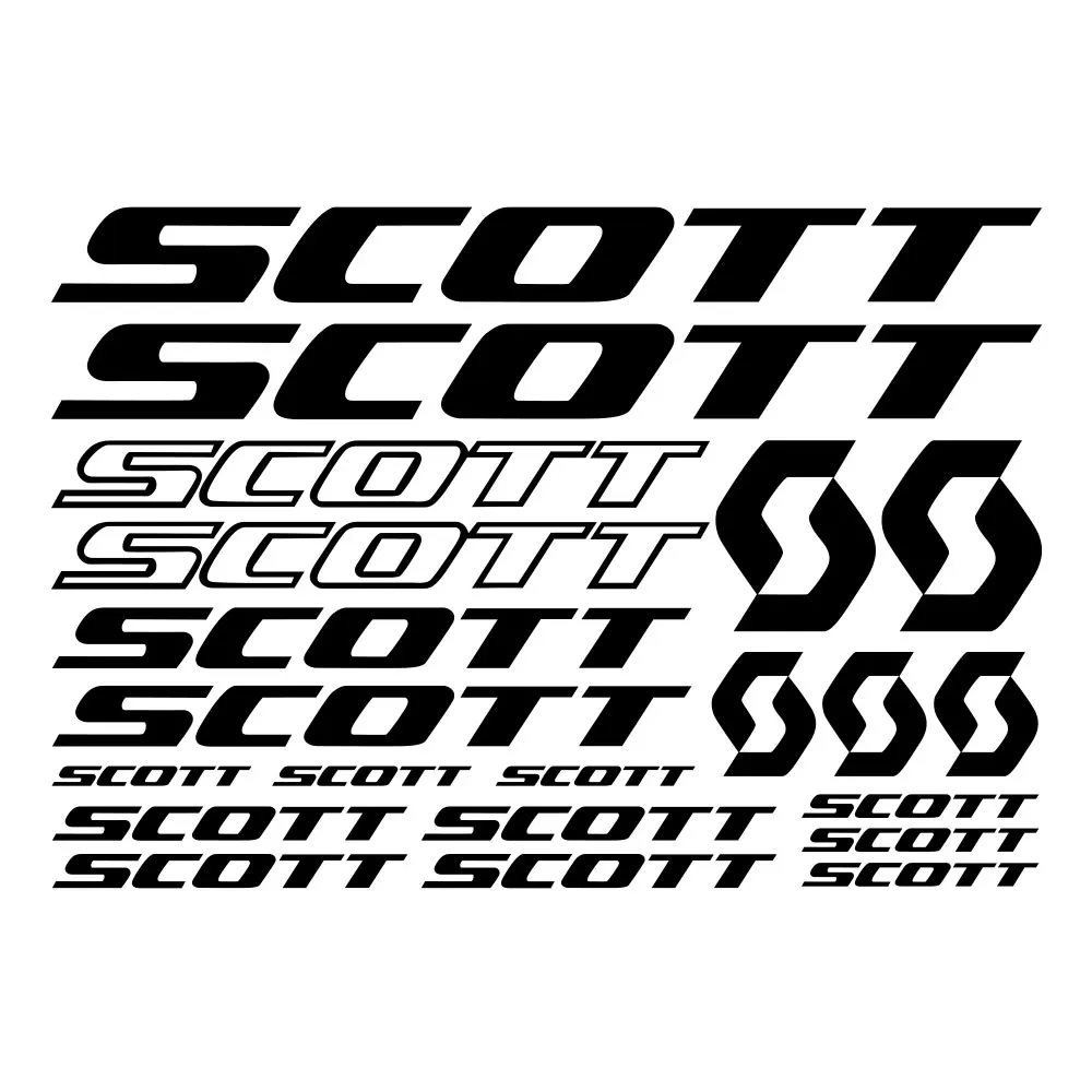 Car Accessories Nz - Auto Sticker 21 stks voor SCOTT