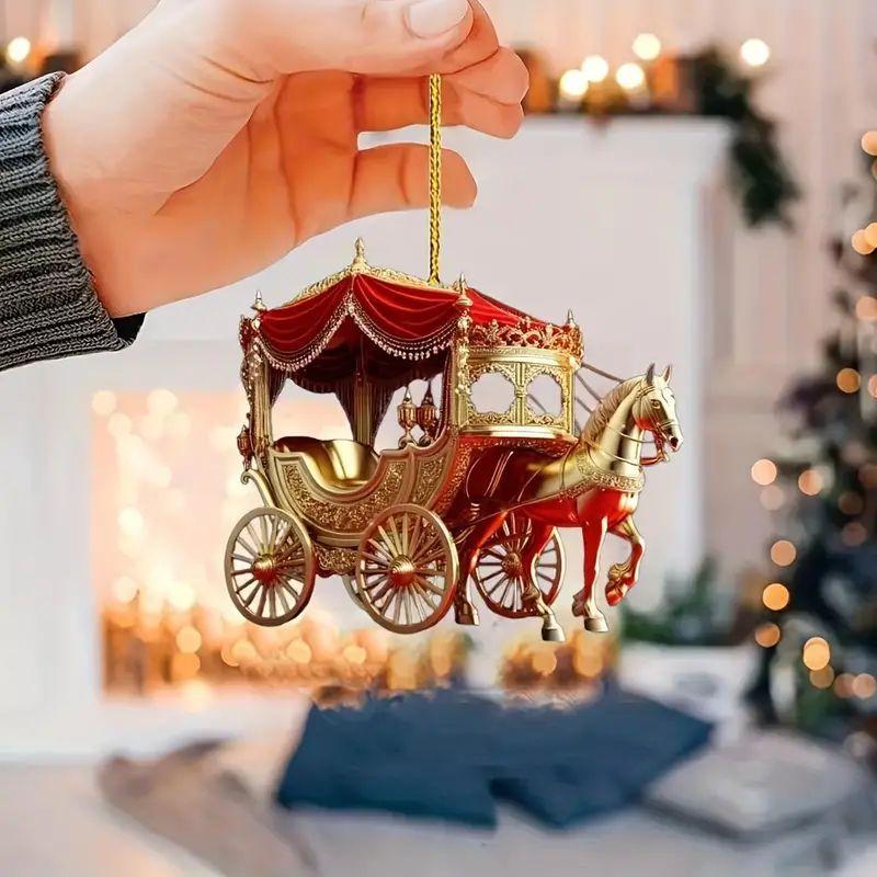 Car Accessories Walmart - 1 Stuks Vervoer Kerst Ornament Paard