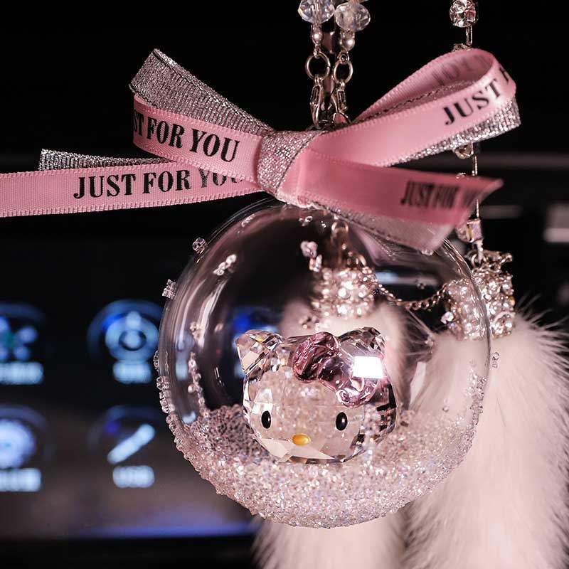 Car Accessories Walmart - Kristallen Kat Bal Beeldje Glas Dier