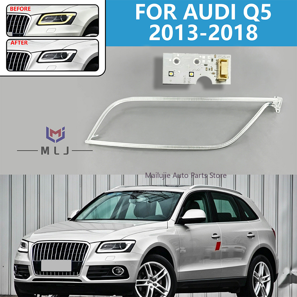 Car Accessories Youtube - LED Angel Eyes Lichtgeleidingsstrips DRL Chip