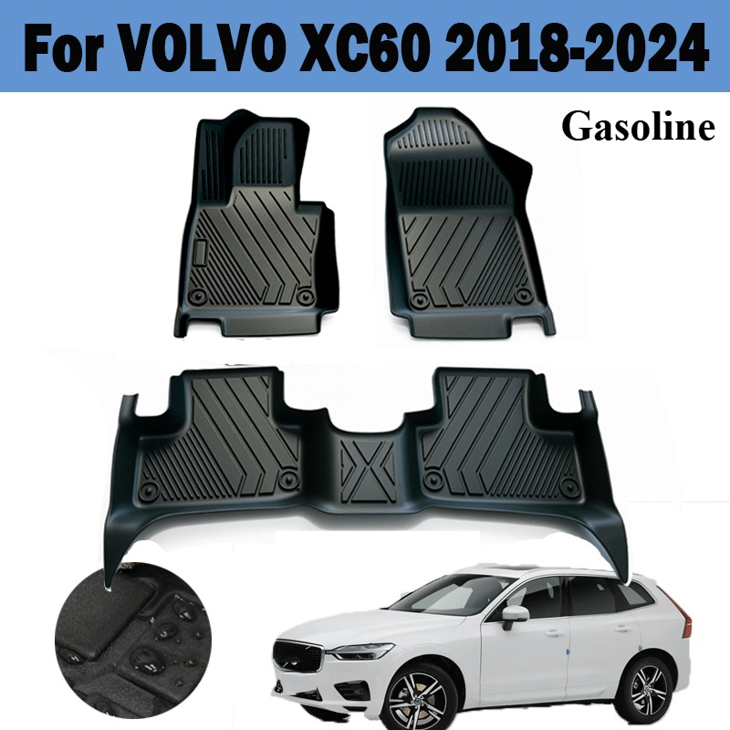 Volvo Car Accessories Xc60 - Vloermatten voor VOLVO XC60 Benzine 2018-2024