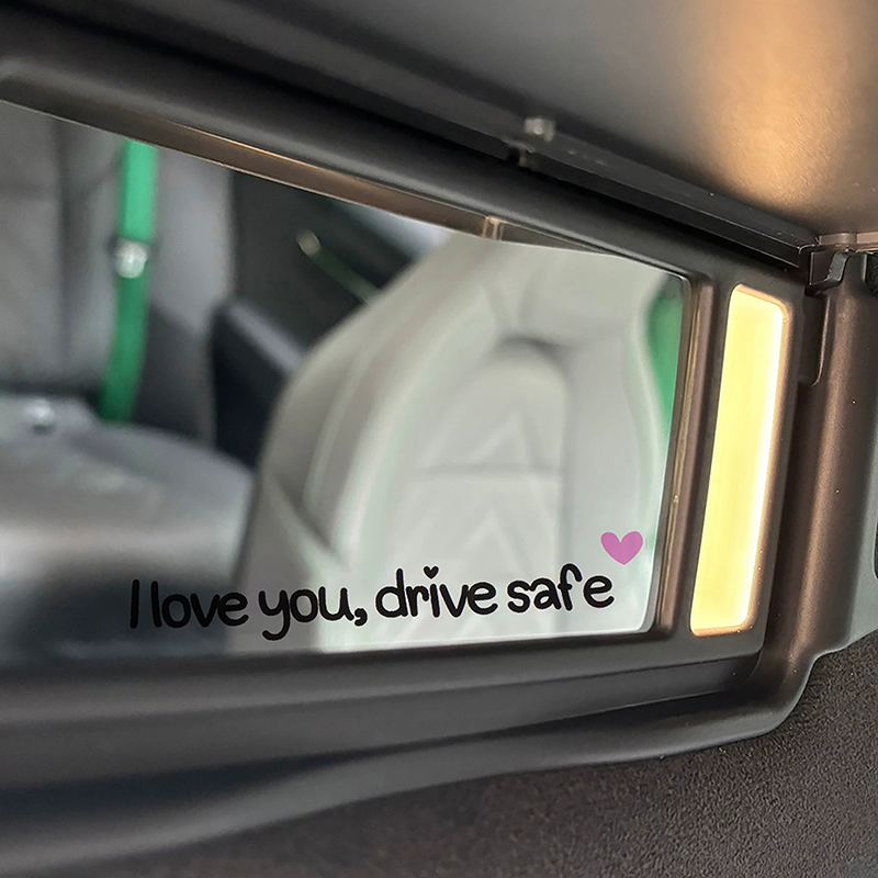 Ik hou van je rijd veilig auto - Car Accessories For Women recensie en prijs