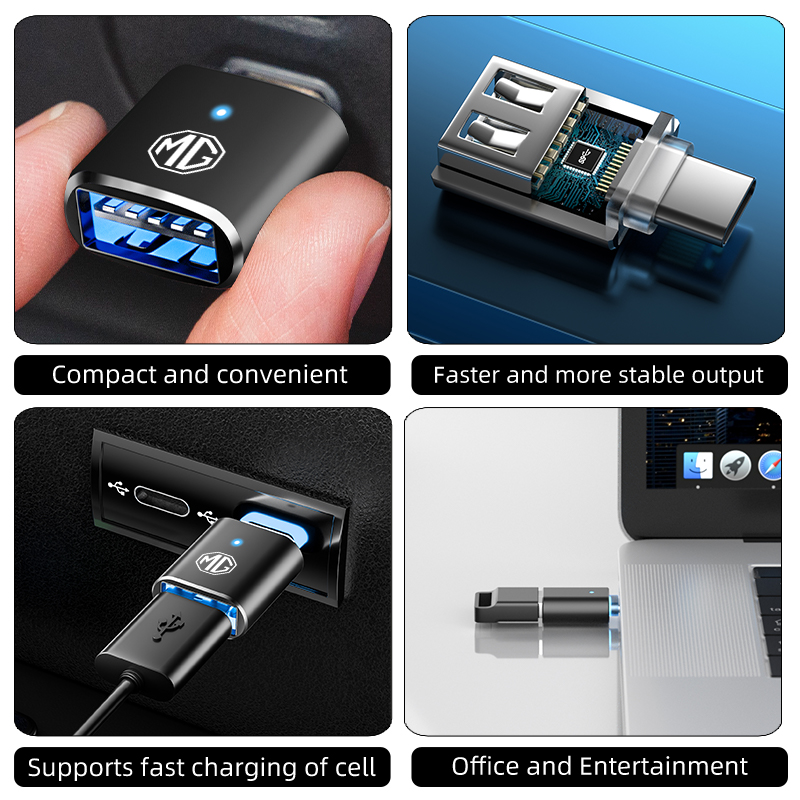 Auto LED Type C Naar USB 3.0 A - Car Accessories App recensie en prijs