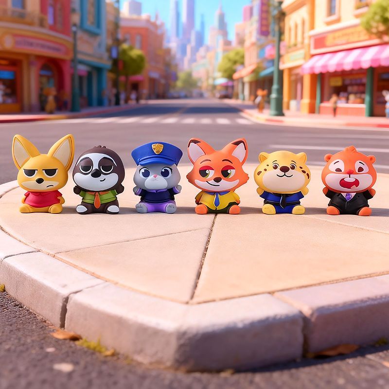 Zootopia harsfiguurtje, kleine - Car Accessories Etsy recensie en prijs