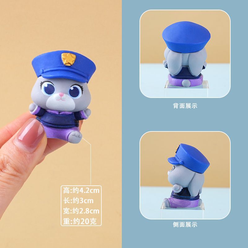 Zootopia harsfiguurtje, kleine - Car Accessories Etsy recensie en prijs