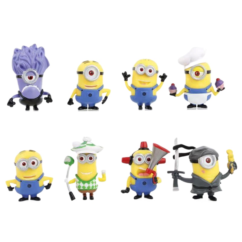 8 Stuks/1set 52TOYS Minions Ca - Car Accessories Walmart recensie en prijs
