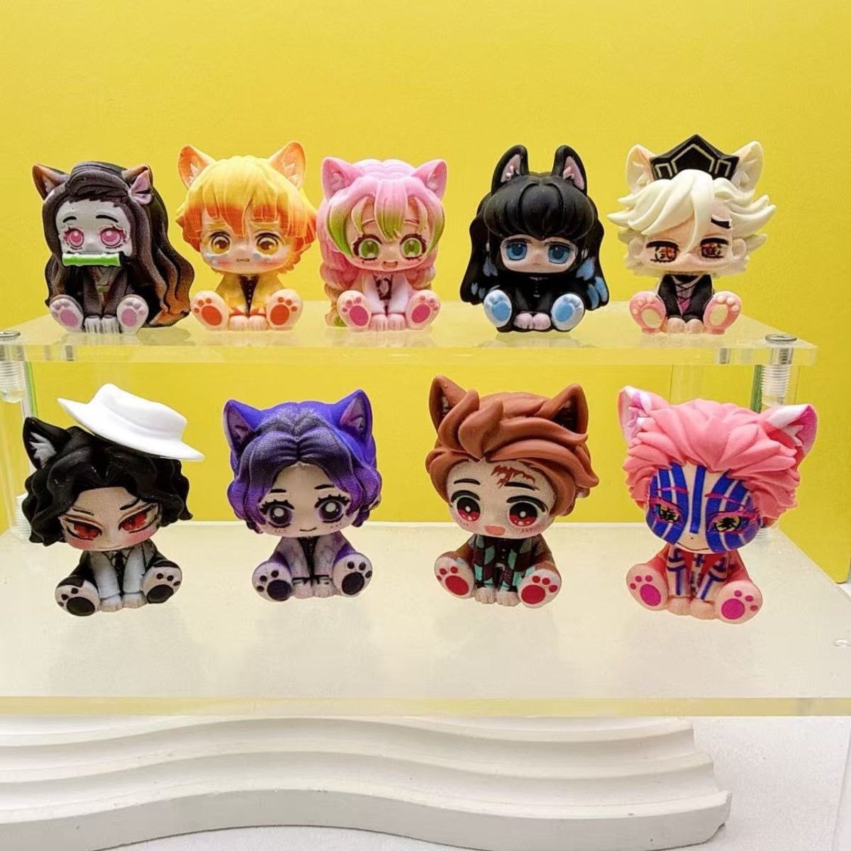 Demon Slayer schattig chibi-fi - Car Accessories Etsy recensie en prijs