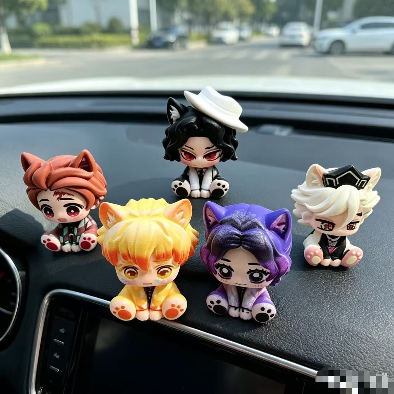Demon Slayer schattig chibi-fi - Car Accessories Etsy recensie en prijs