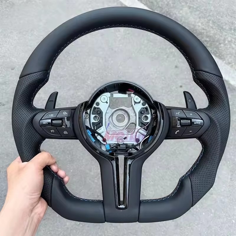Lederen stuurwiel voor BMW F10 - Car Accessories Etsy recensie en prijs