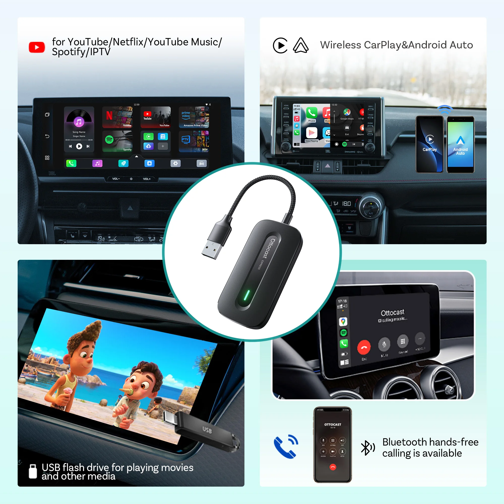 OTTOCAST Play2Video Express dr - Car Accessories Youtube recensie en prijs