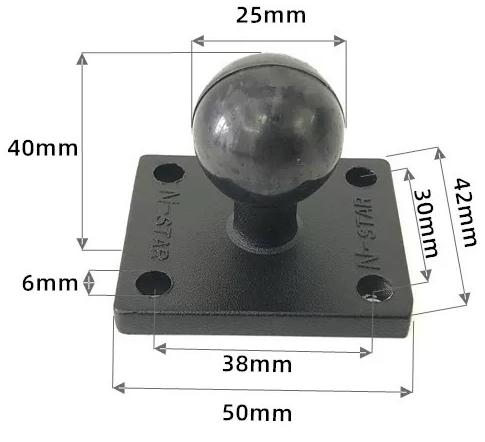 1 inch balhoofd motorfiets bas - Car Accessories Xiaomi recensie en prijs