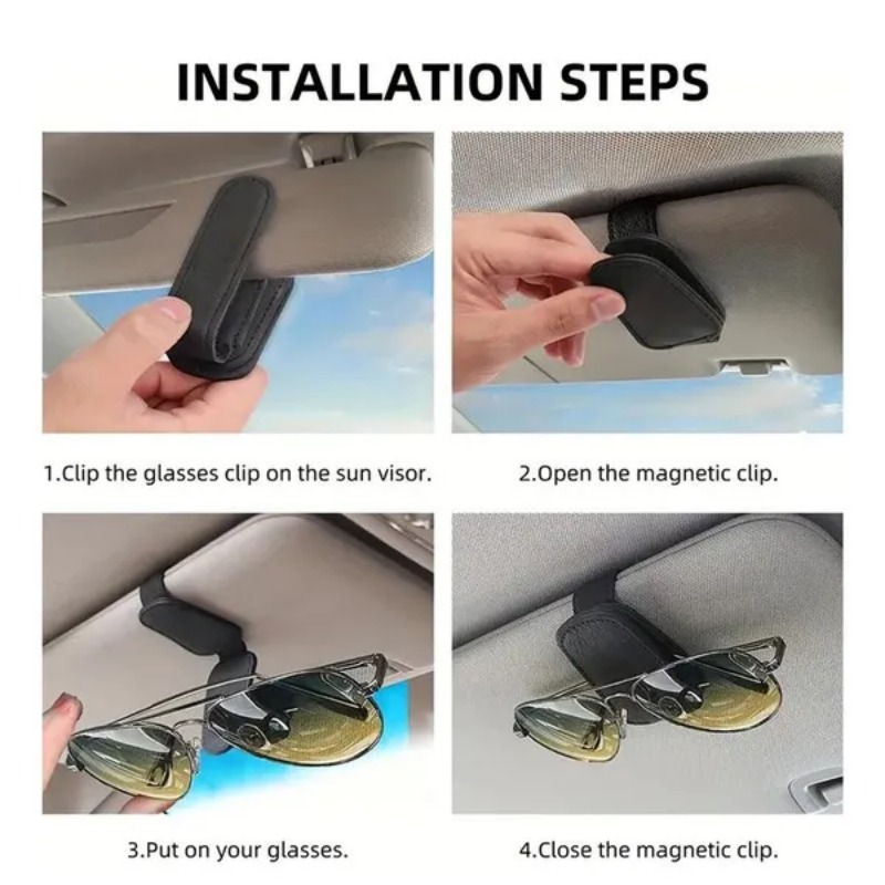 Auto zonneklep brillendoos hou - Car Accessories Etsy recensie en prijs