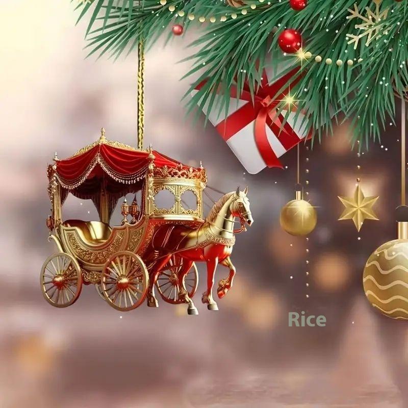 1 Stuks Vervoer Kerst Ornament - Car Accessories Walmart recensie en prijs
