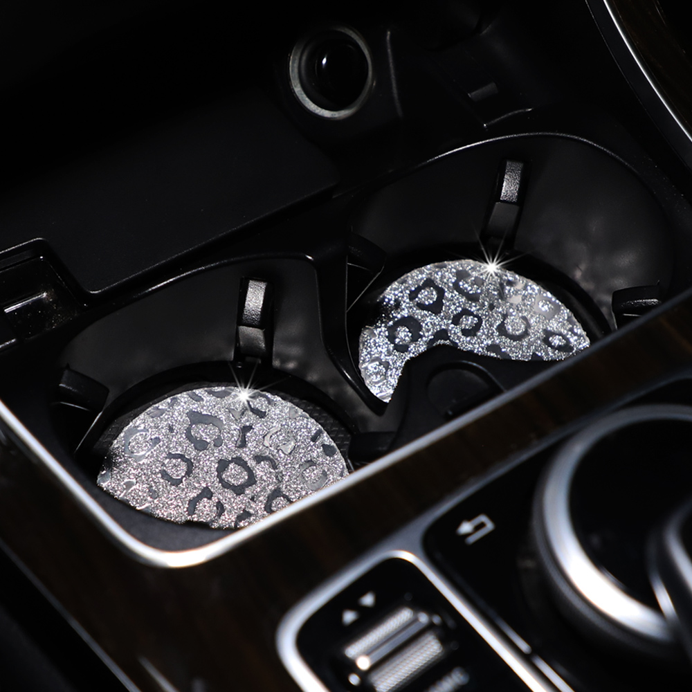 Twee luipaardprint TPU spranke - Car Accessories For Women recensie en prijs