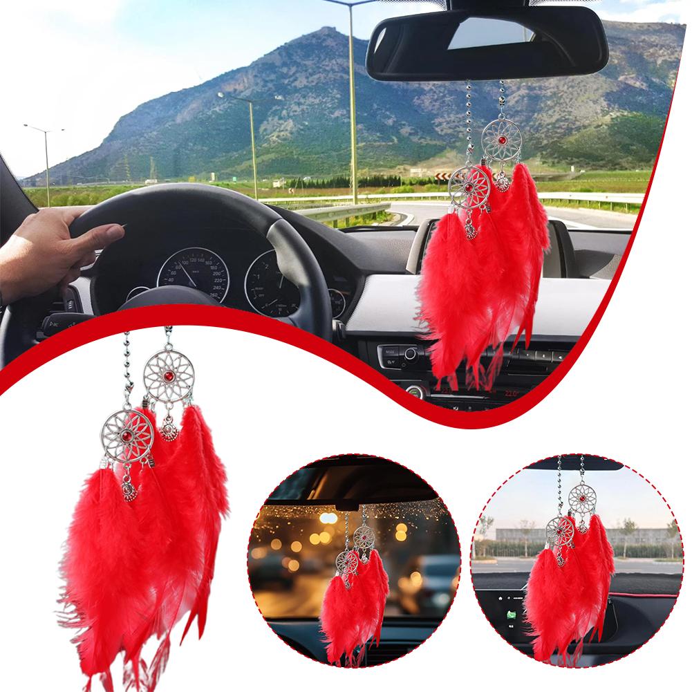 Handgemaakte Feather Dream Cat - Car Accessories Mirror Hanging recensie en prijs