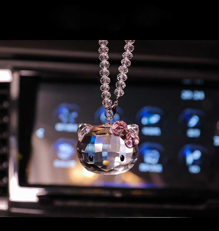 Kristallen Kat Bal Beeldje Gla - Car Accessories Walmart recensie en prijs
