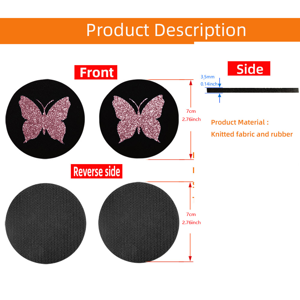 Twee Schattige Roze Vlinders G - Car Accessories For Women recensie en prijs